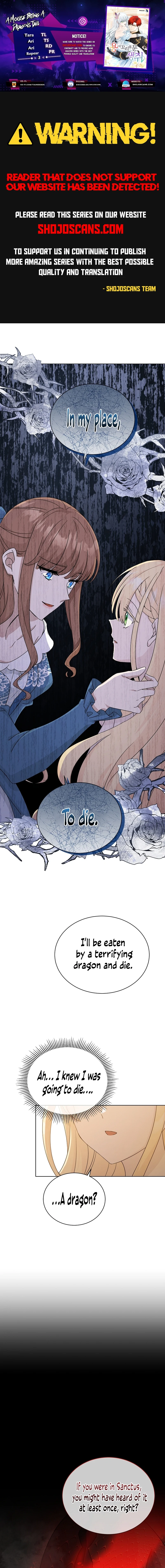 A Mouse Biting a Dragon’s Tail Chapter 3 page 2