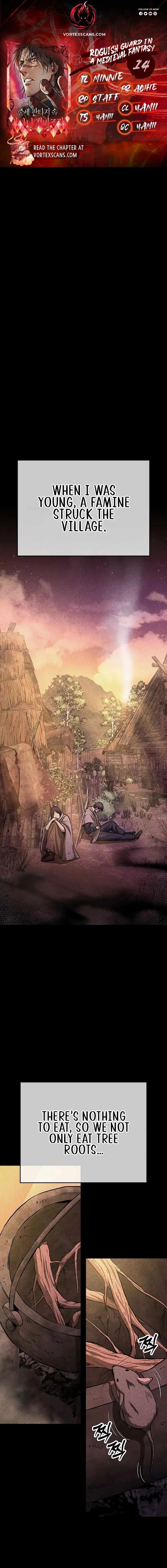 A Rogue Guard in a Medieval Fantasy Chapter 14 page 1