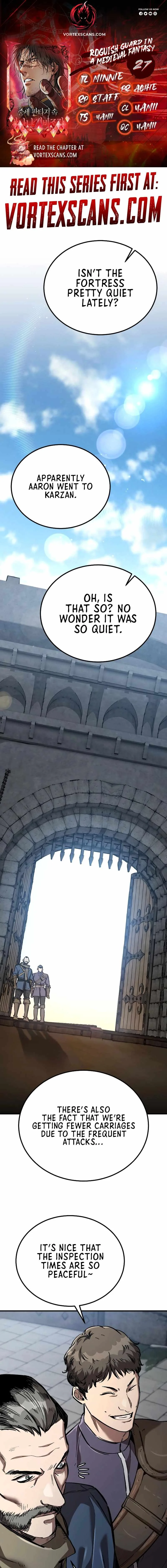 A Rogue Guard in a Medieval Fantasy Chapter 27 page 1