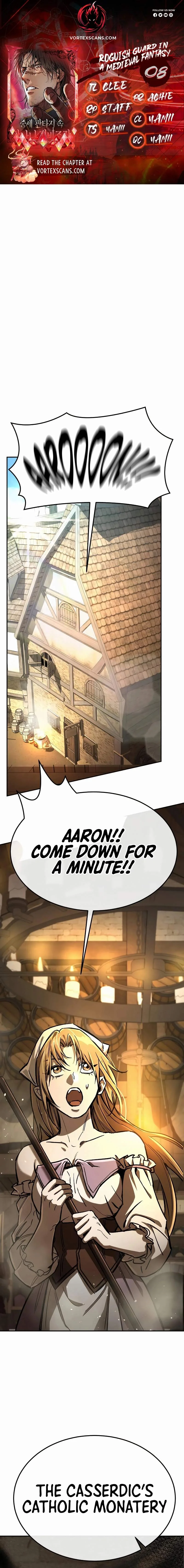 A Rogue Guard in a Medieval Fantasy Chapter 8 page 1