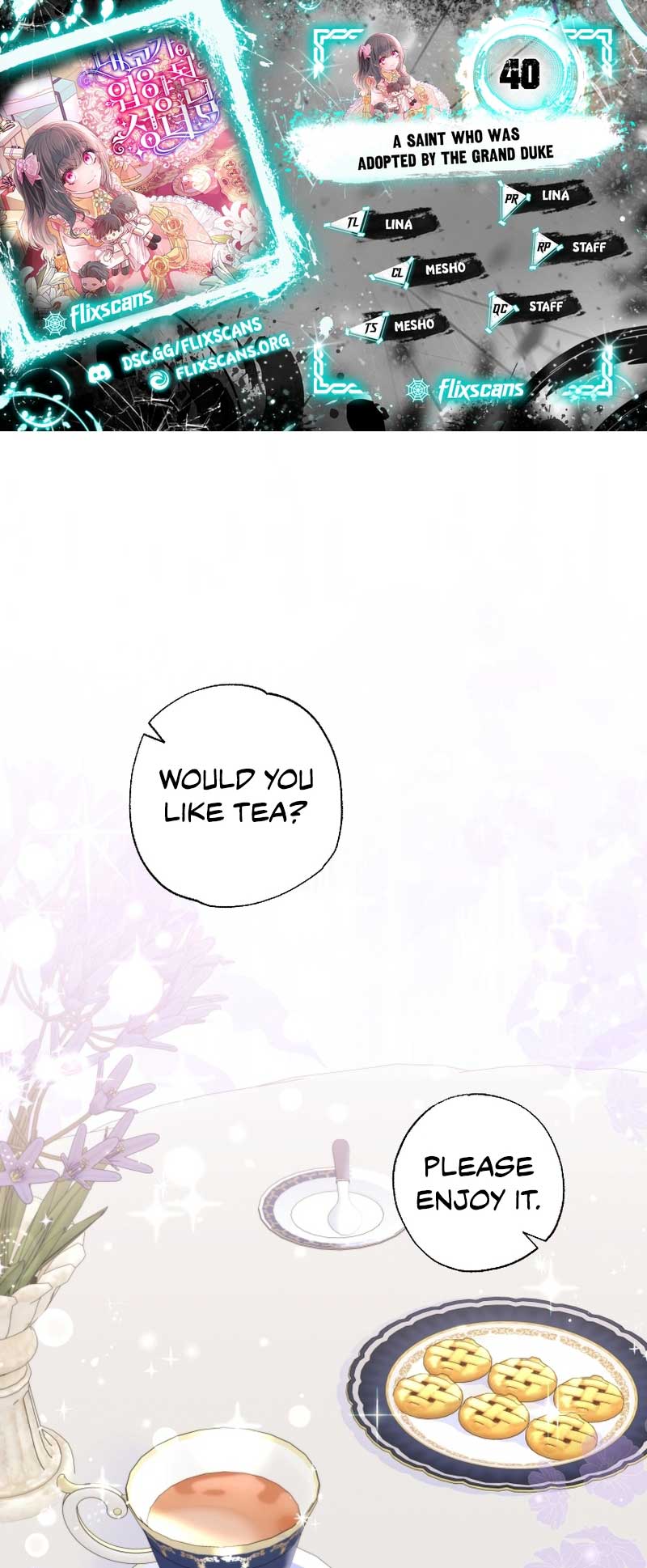 A Saint Who Was Adopted by the Grand Duke Chapter 40 page 2