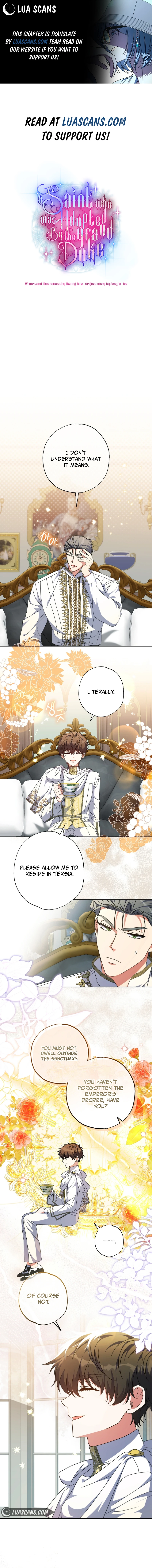 A Saint Who Was Adopted by the Grand Duke Chapter 46 page 2