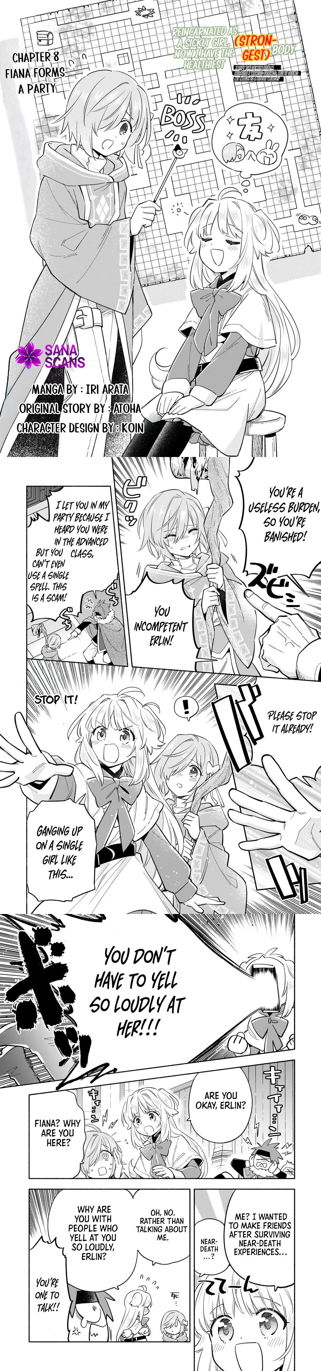 A Sickly Girl Reincarnates and Gains a Healthy (Overpowered) Body Chapter 8.1 page 1