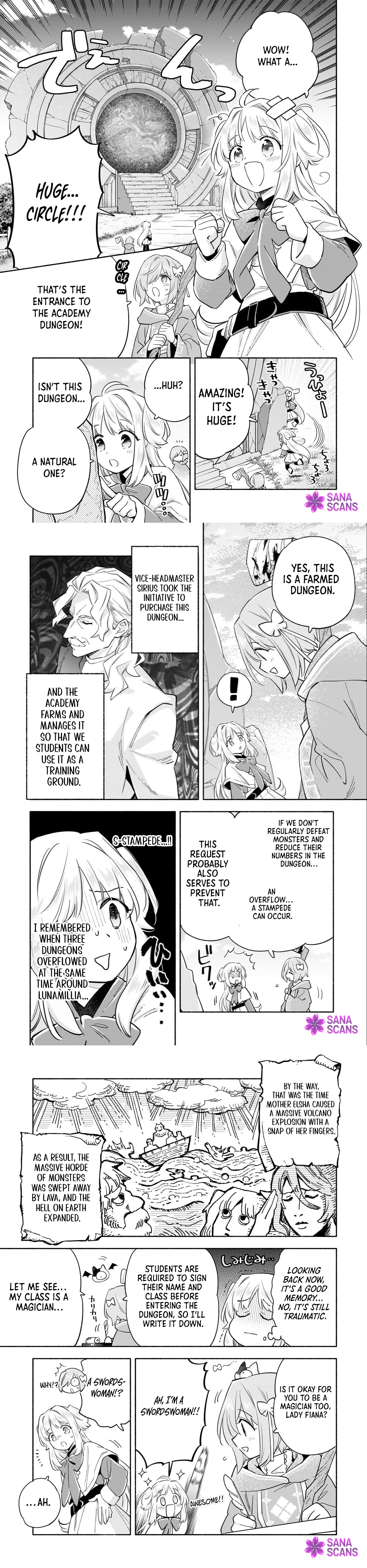 A Sickly Girl Reincarnates and Gains a Healthy (Overpowered) Body Chapter 8.2 page 3