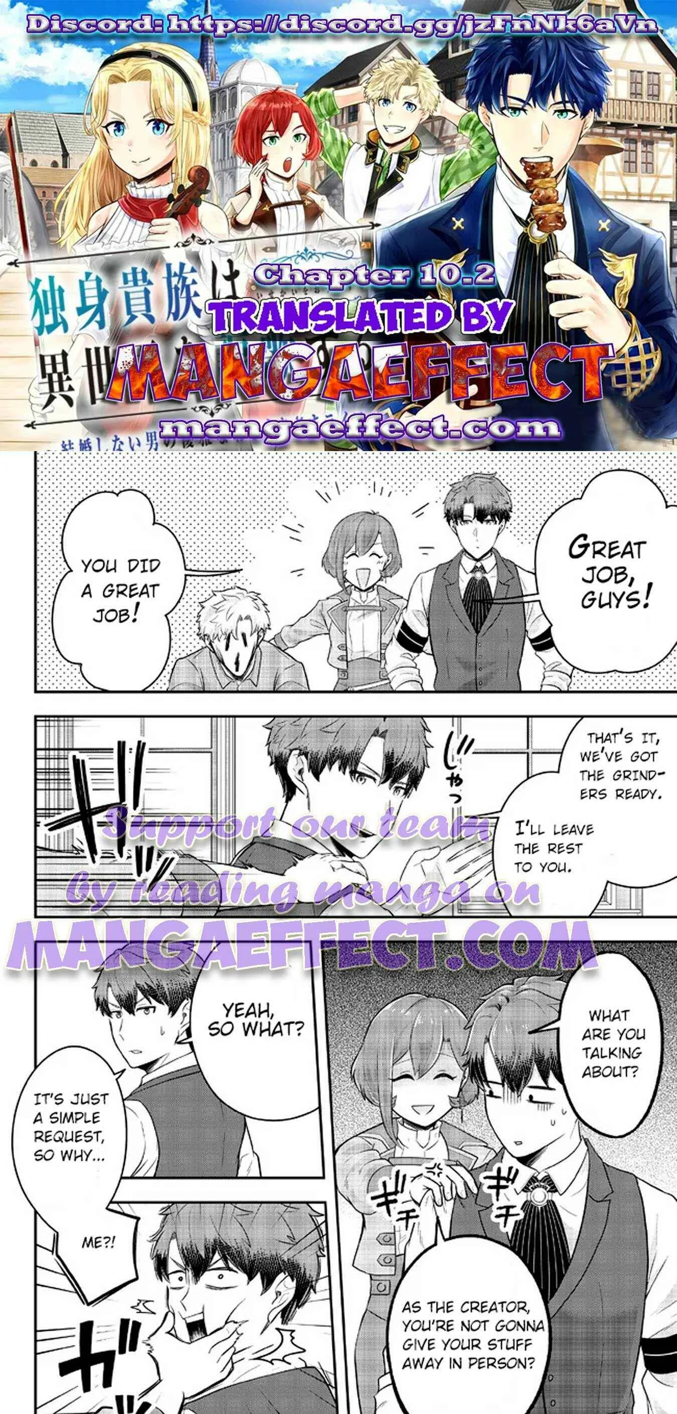 A single aristocrat enjoys a different world ~ The graceful life of a man who never gets married ~ Chapter 10.2 page 1