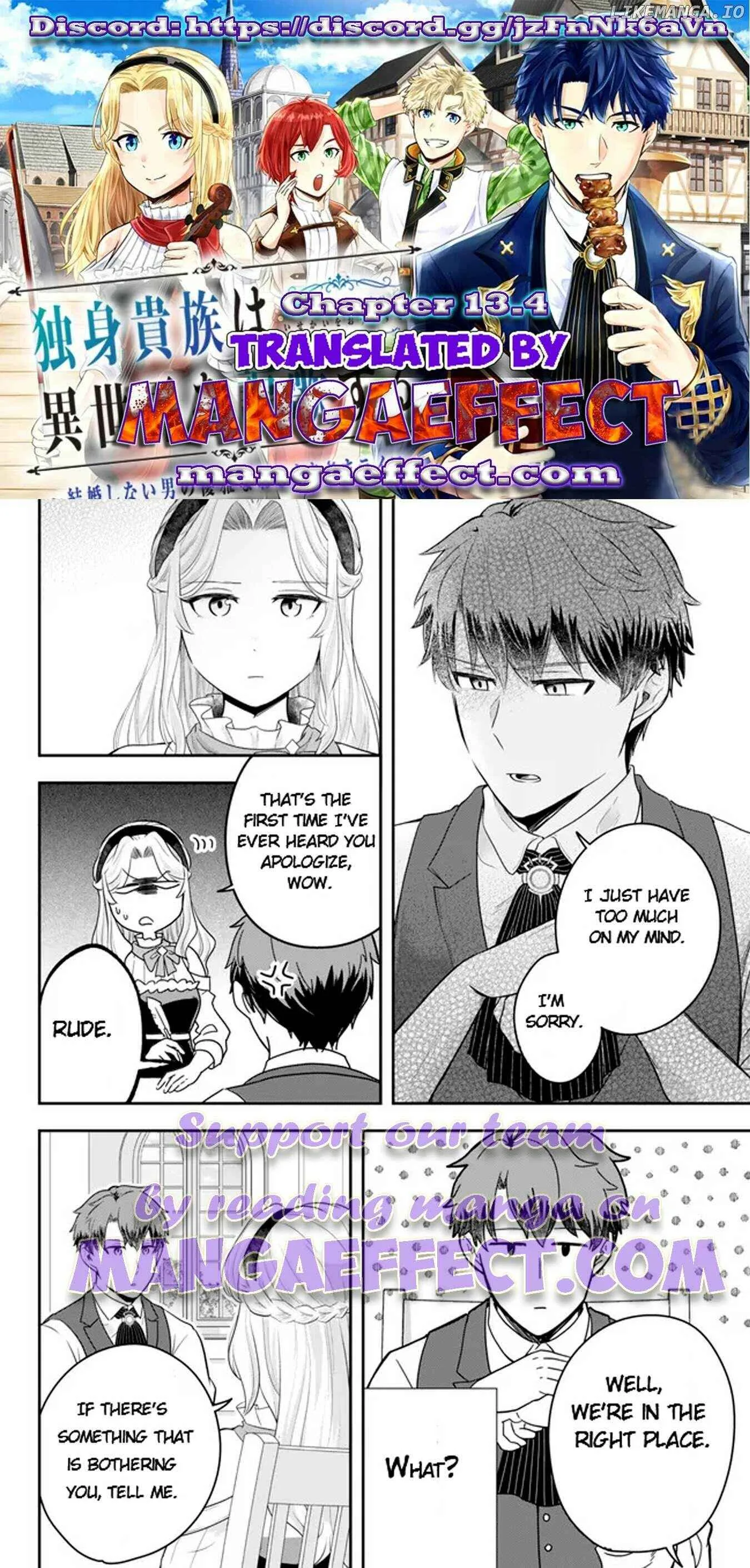 A single aristocrat enjoys a different world ~ The graceful life of a man who never gets married ~ Chapter 13.4 page 2