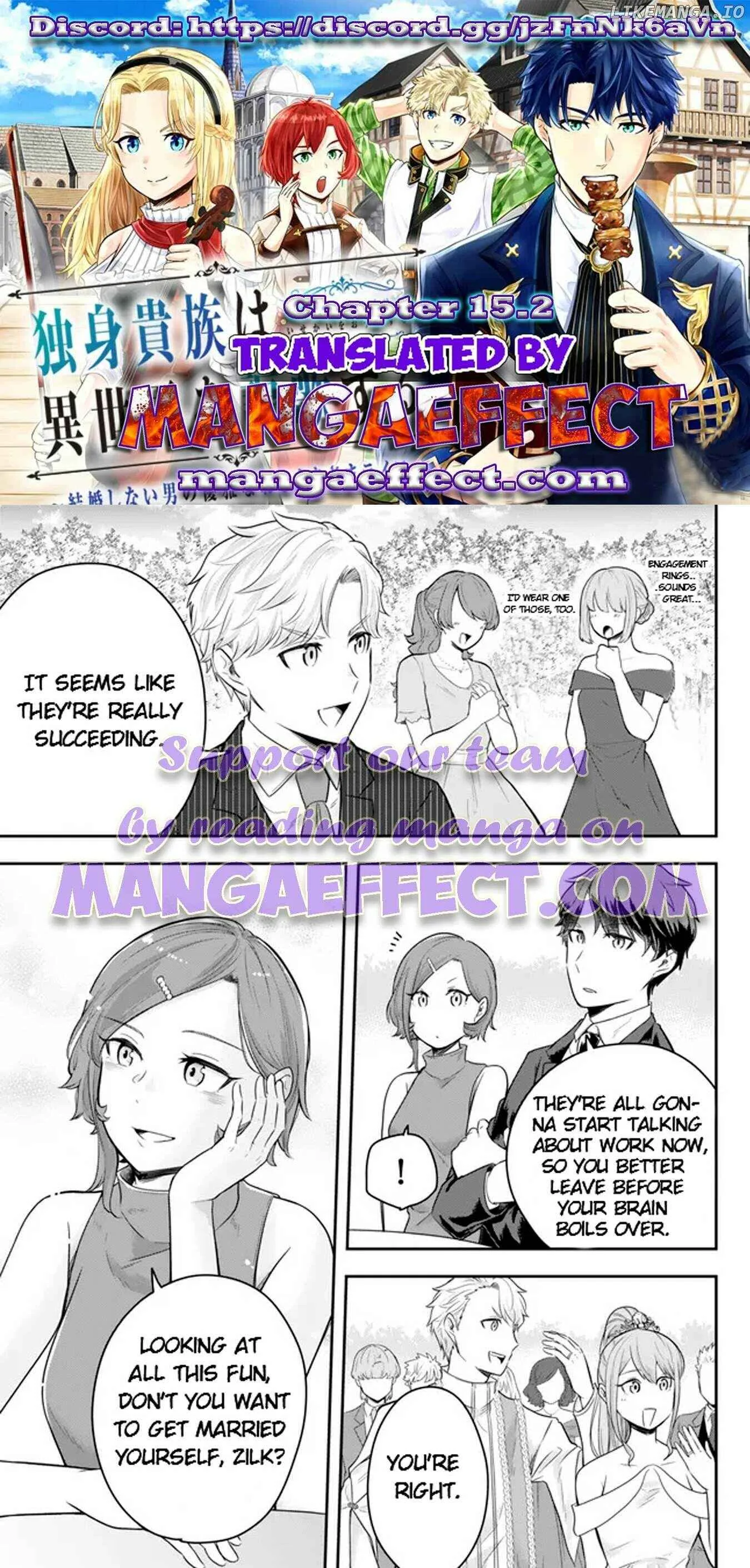 A single aristocrat enjoys a different world ~ The graceful life of a man who never gets married ~ Chapter 15.2 page 2