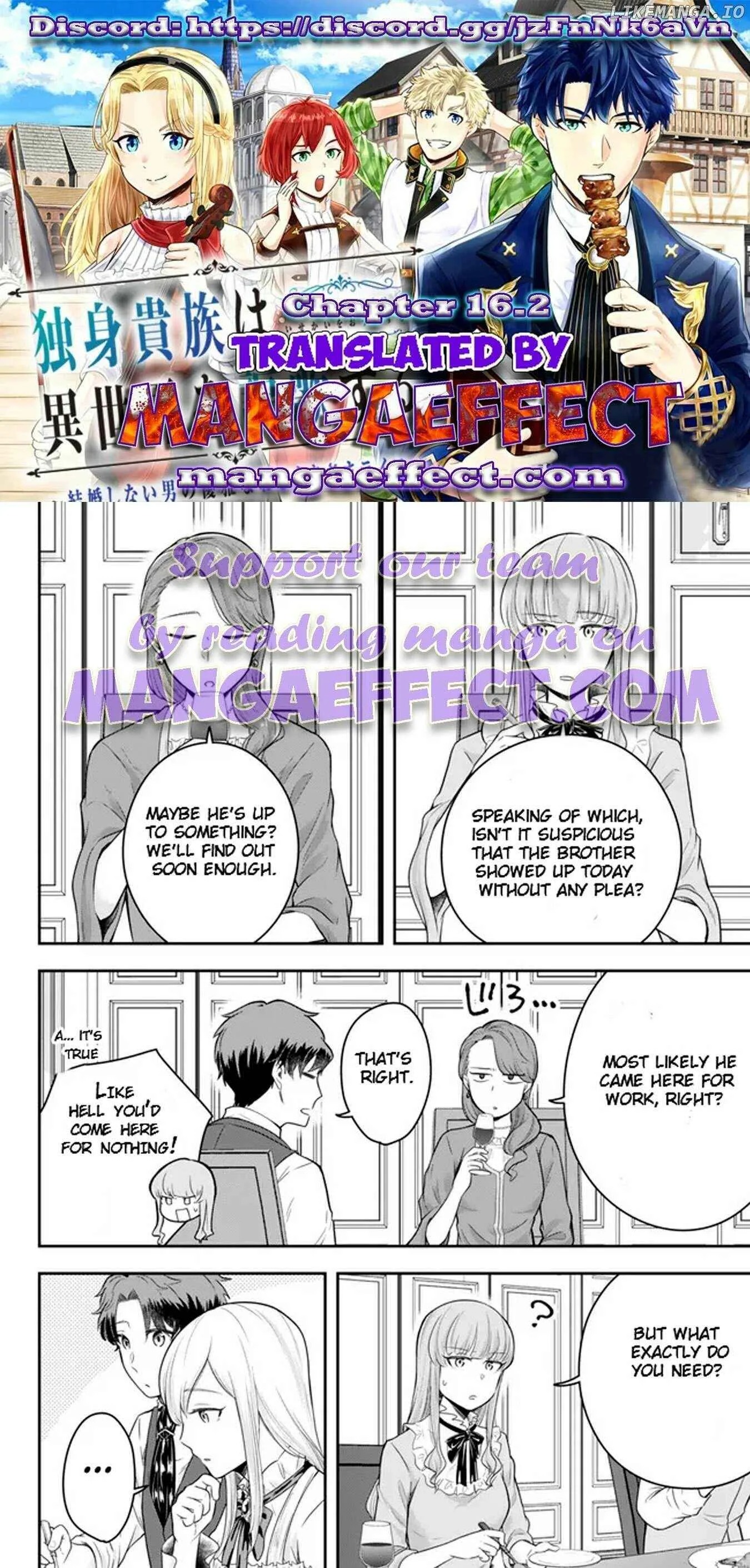 A single aristocrat enjoys a different world ~ The graceful life of a man who never gets married ~ Chapter 16.2 page 1