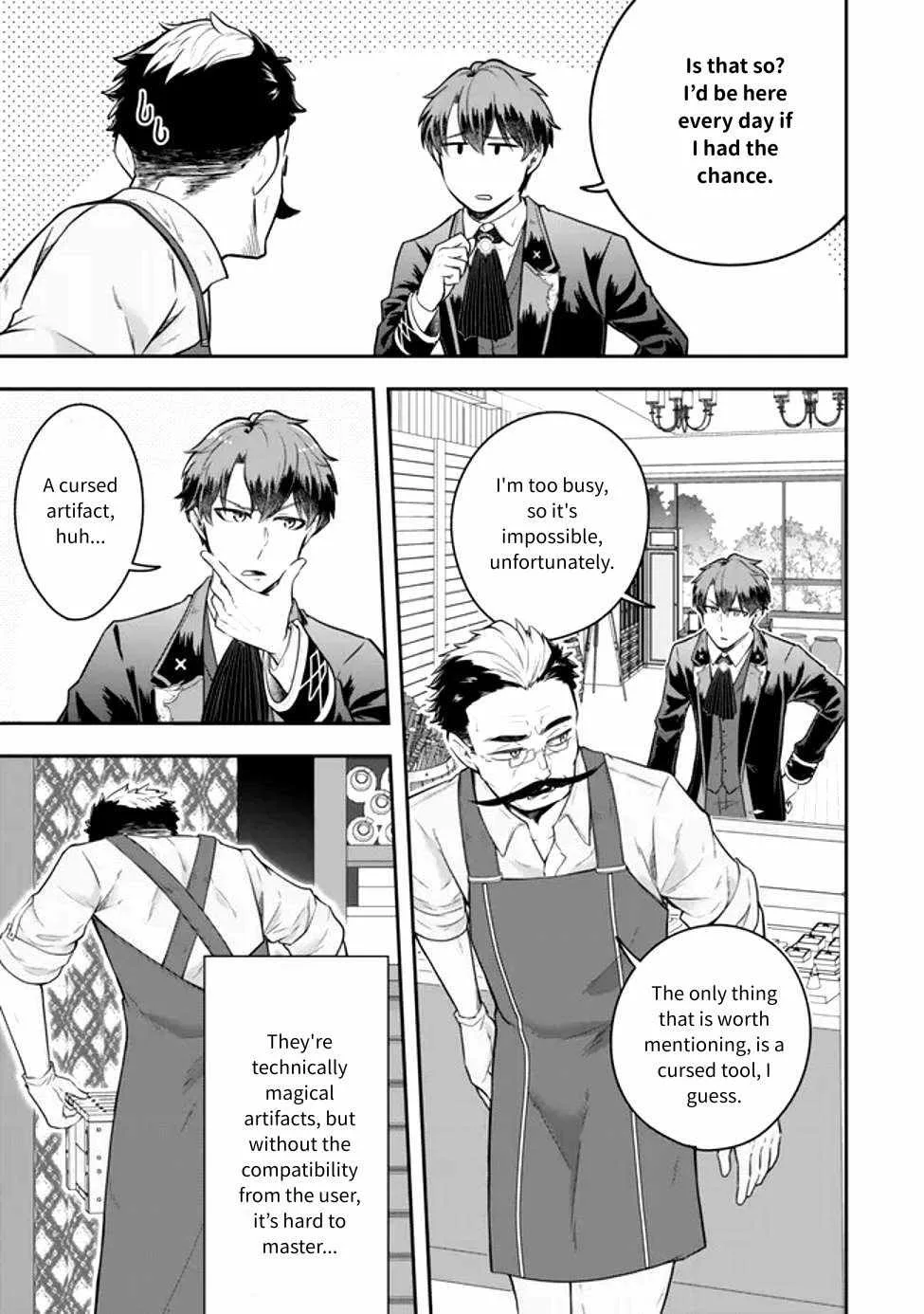 A single aristocrat enjoys a different world ~ The graceful life of a man who never gets married ~ Chapter 25 page 4