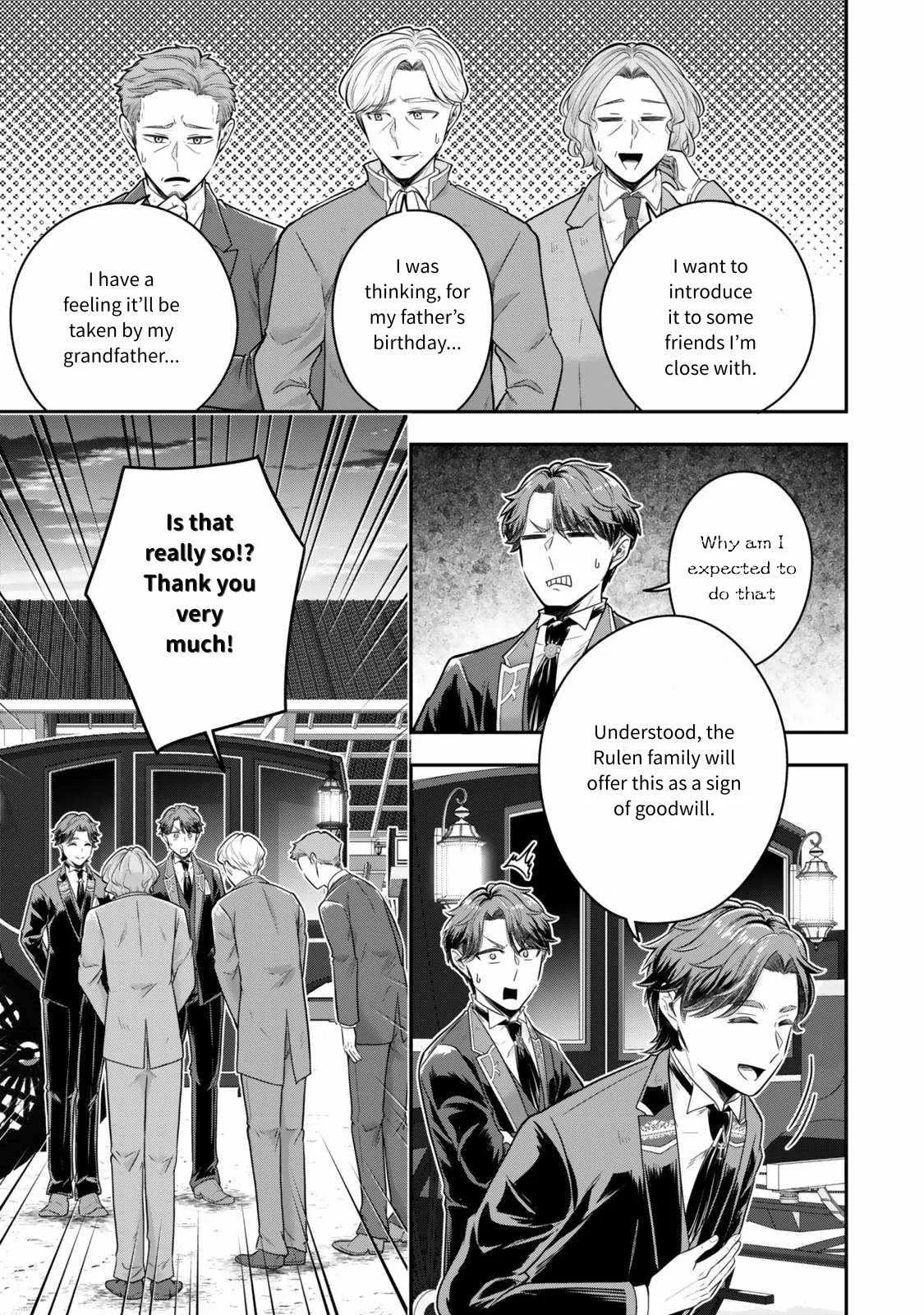 A single aristocrat enjoys a different world ~ The graceful life of a man who never gets married ~ Chapter 28 page 28