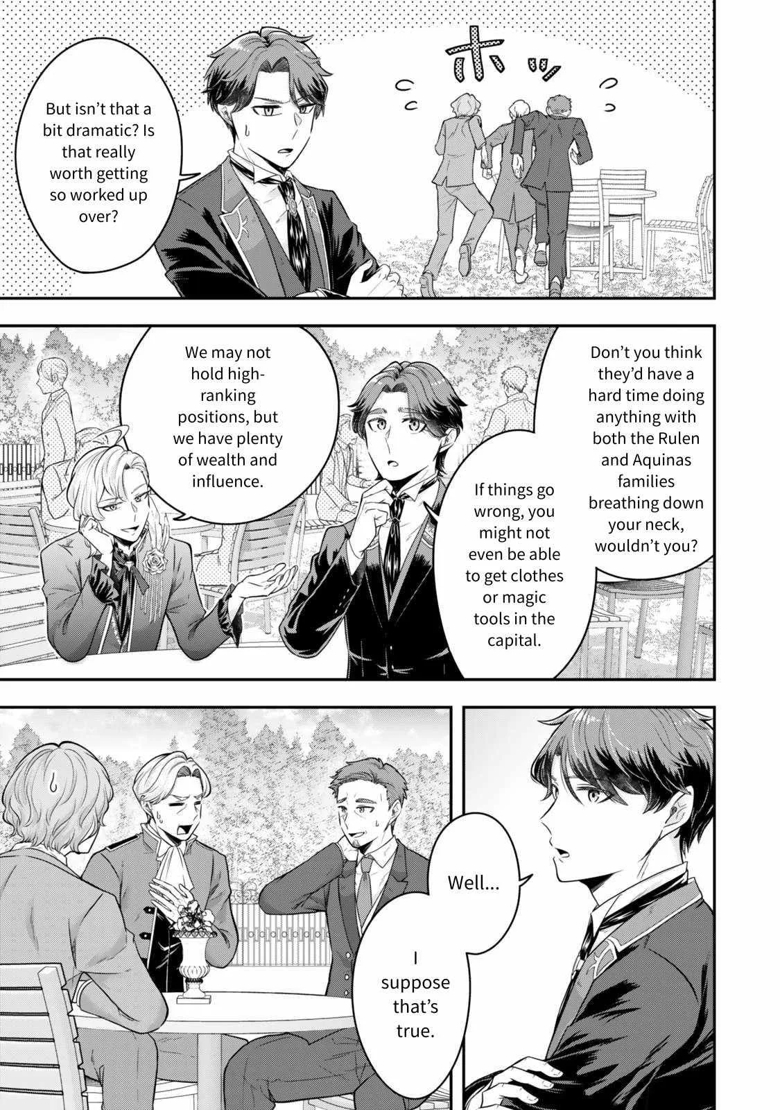 A single aristocrat enjoys a different world ~ The graceful life of a man who never gets married ~ Chapter 28 page 8