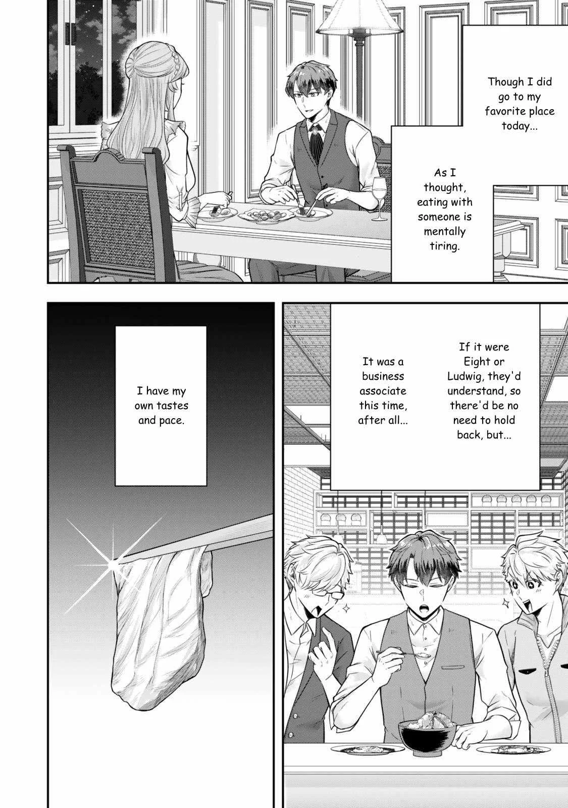 A single aristocrat enjoys a different world ~ The graceful life of a man who never gets married ~ Chapter 31 page 21