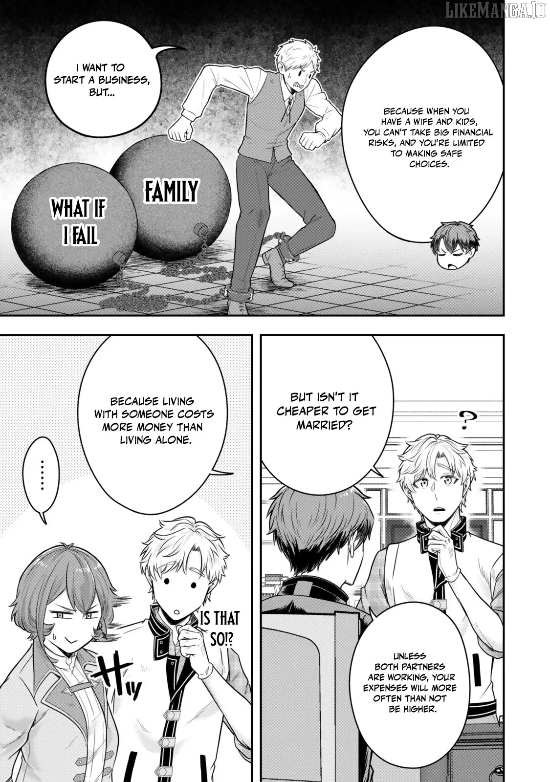 A single aristocrat enjoys a different world ~ The graceful life of a man who never gets married ~ Chapter 32 page 25