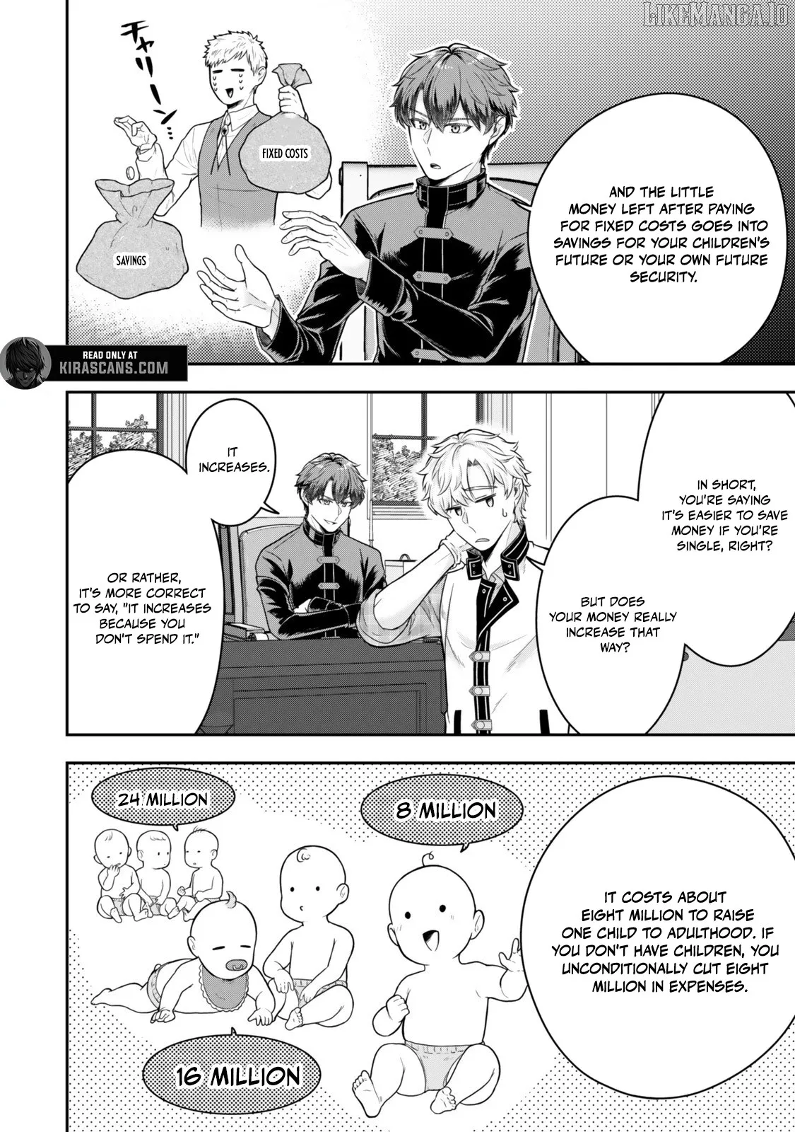 A single aristocrat enjoys a different world ~ The graceful life of a man who never gets married ~ Chapter 32 page 26