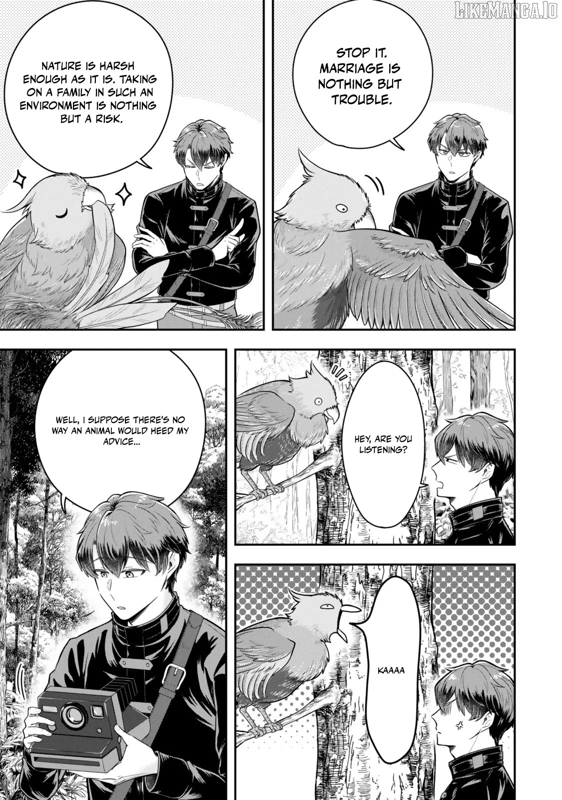 A single aristocrat enjoys a different world ~ The graceful life of a man who never gets married ~ Chapter 32 page 7