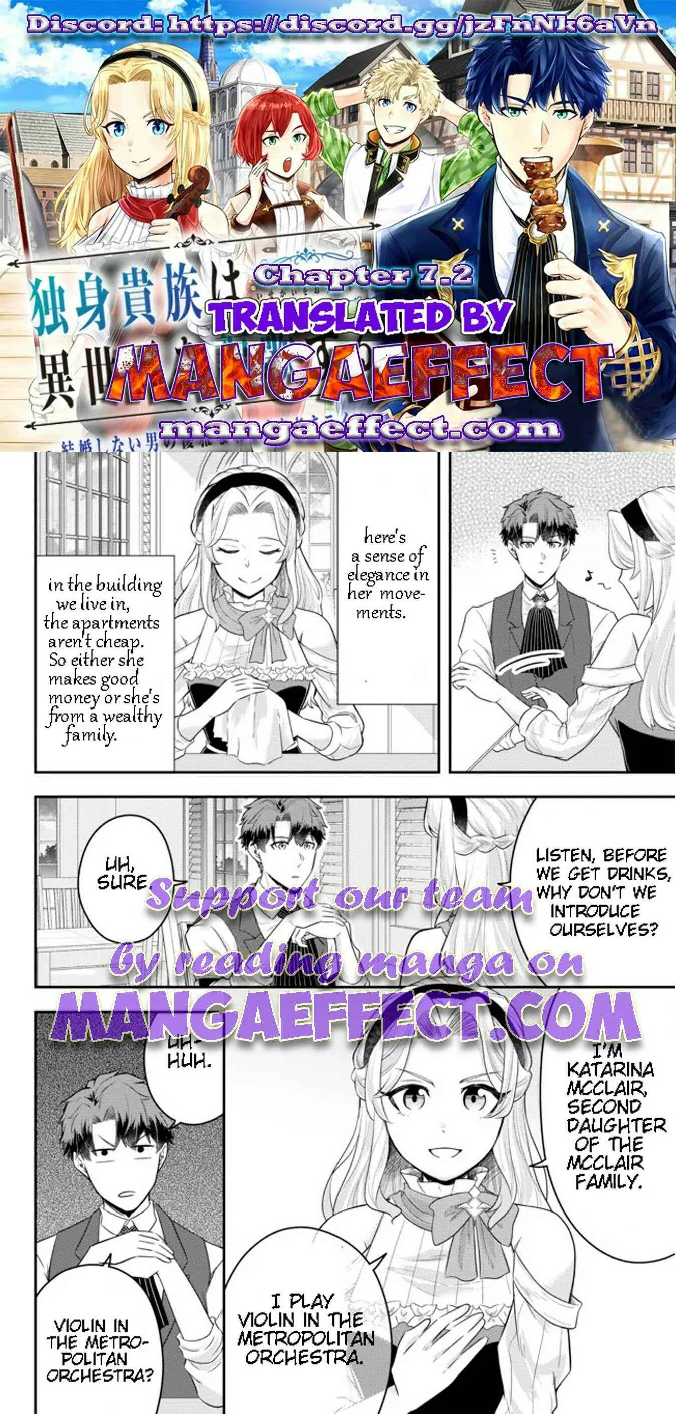 A single aristocrat enjoys a different world ~ The graceful life of a man who never gets married ~ Chapter 7.2 page 2