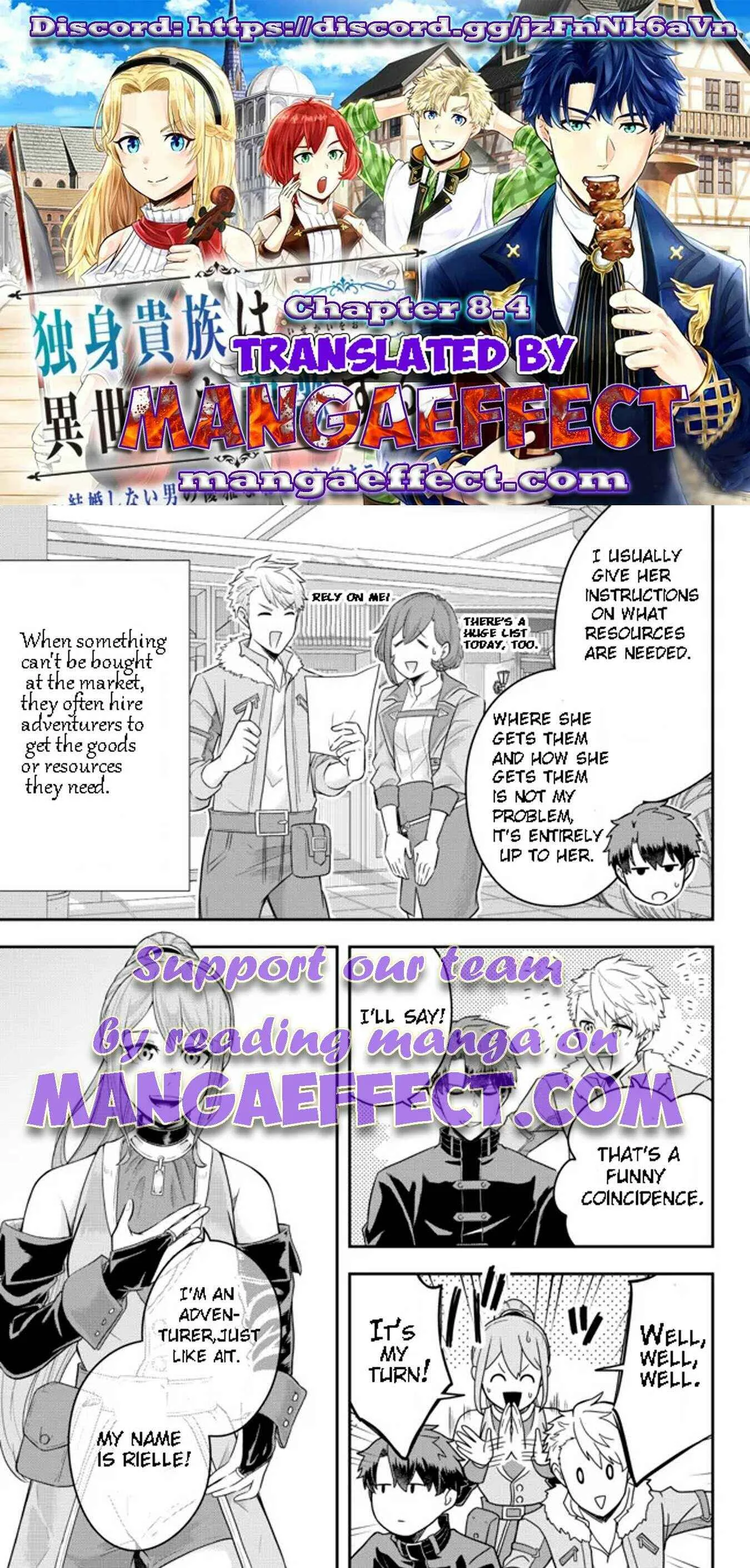 A single aristocrat enjoys a different world ~ The graceful life of a man who never gets married ~ Chapter 8.4 page 2