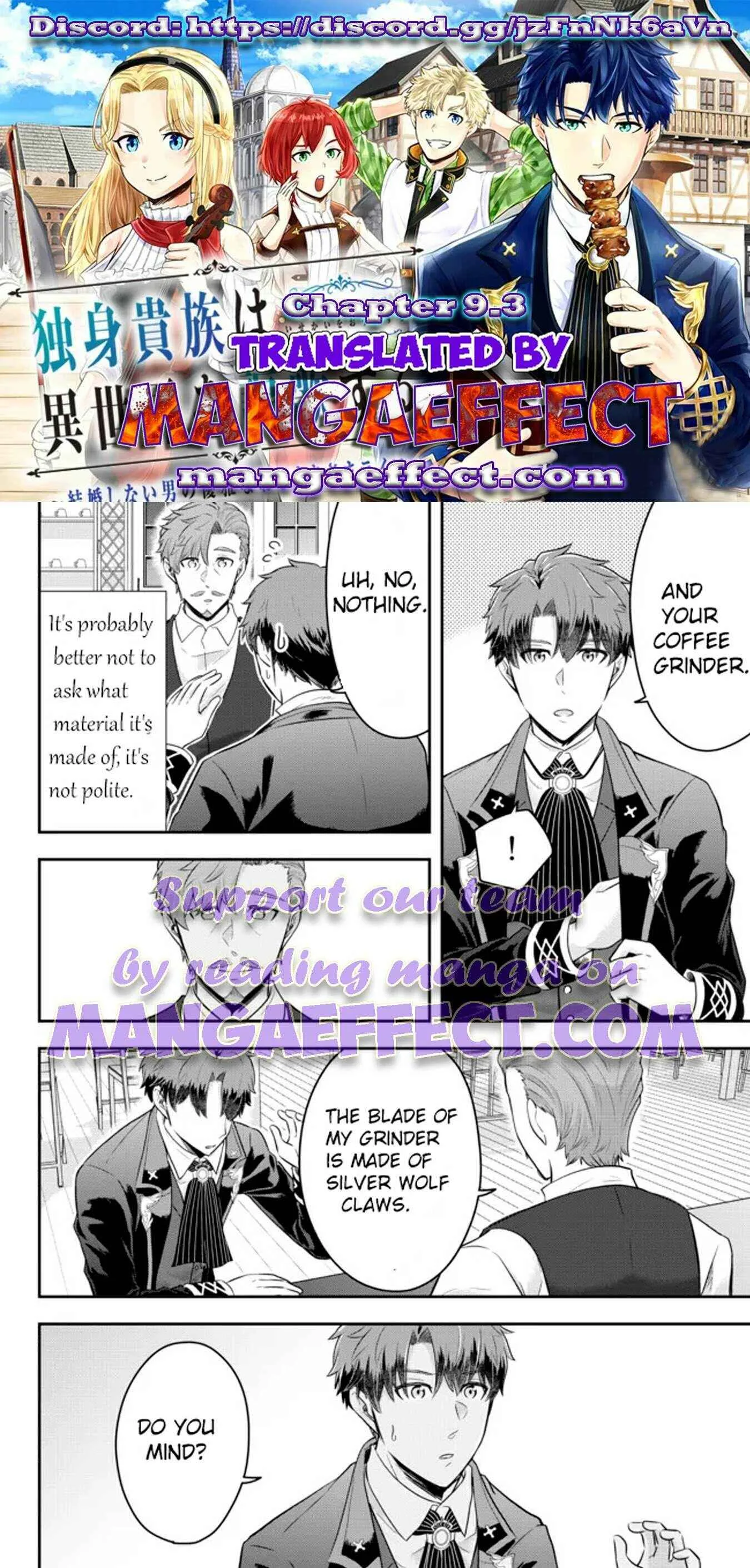A single aristocrat enjoys a different world ~ The graceful life of a man who never gets married ~ Chapter 9.3 page 2