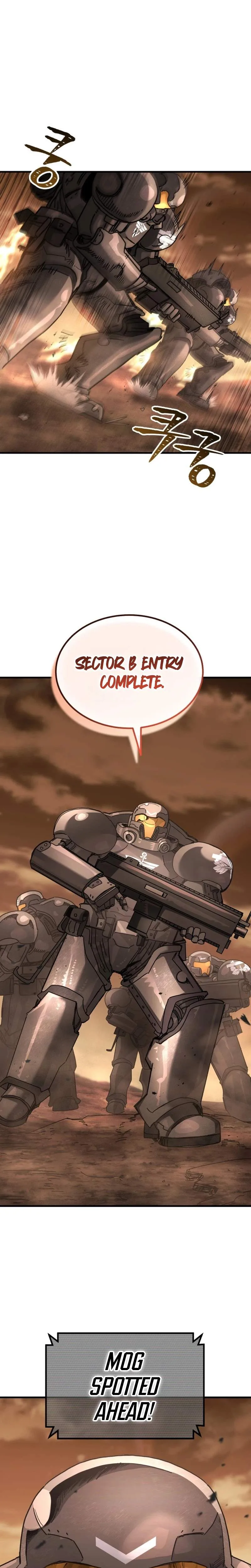 A Space Marine Gets a Status Window Chapter 1 page 28