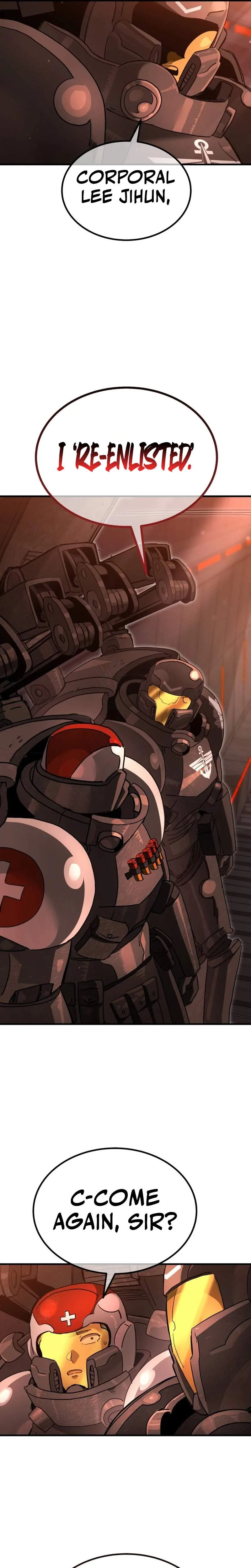 A Space Marine Gets a Status Window Chapter 1 page 25