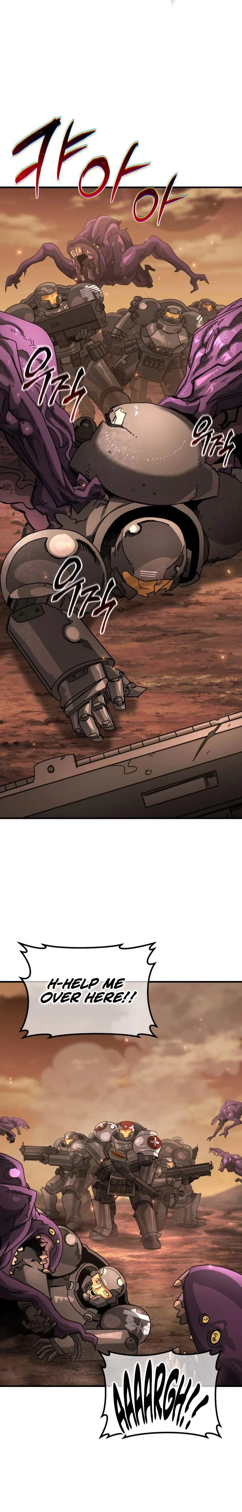 A Space Marine Gets a Status Window Chapter 1 page 37