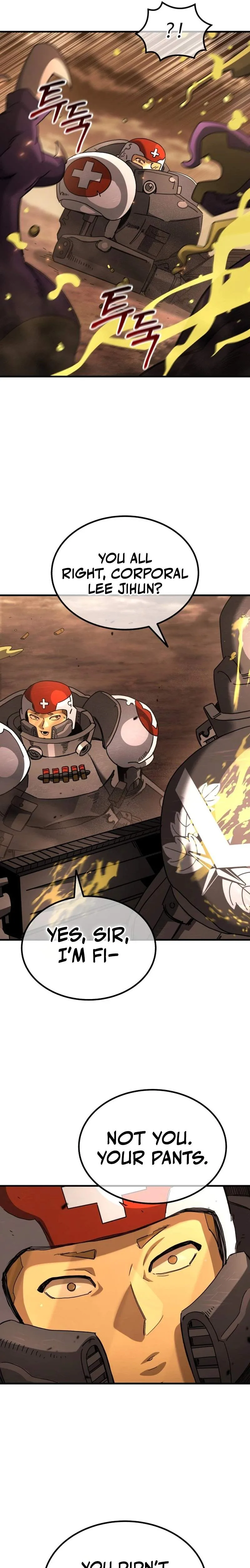 A Space Marine Gets a Status Window Chapter 1 page 40