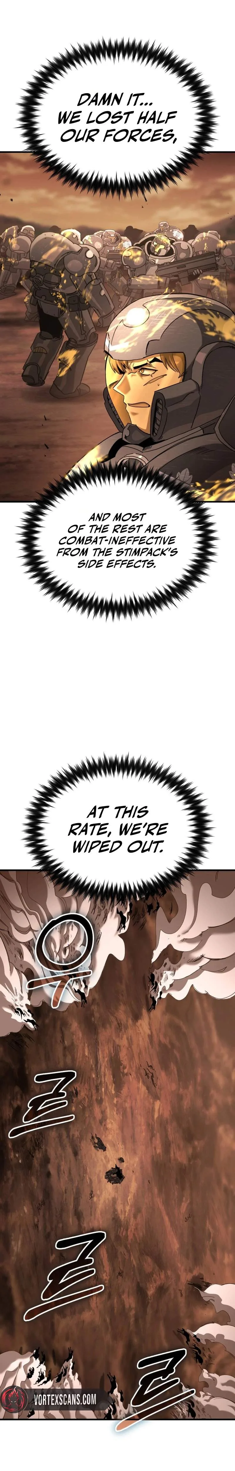 A Space Marine Gets a Status Window Chapter 1 page 54