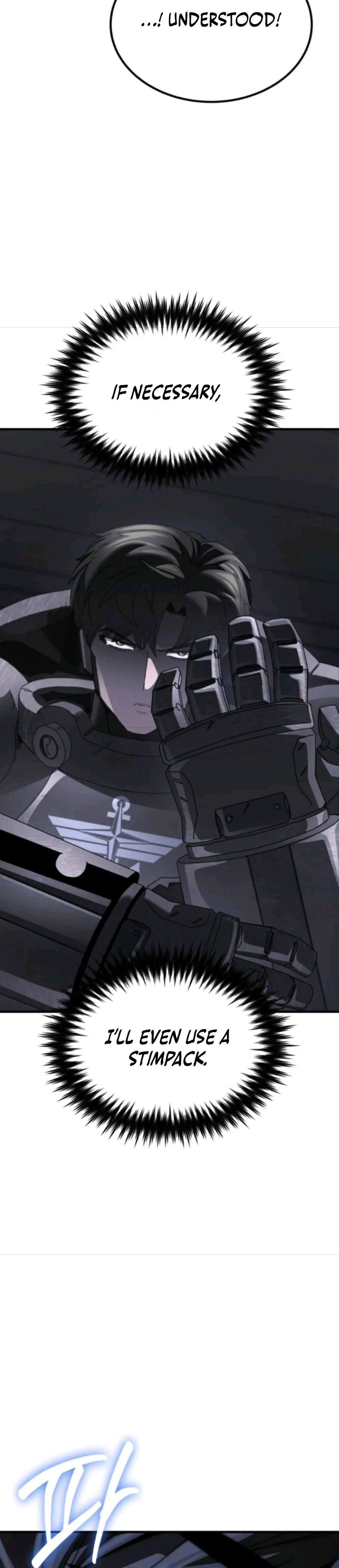 A Space Marine Gets a Status Window Chapter 6 page 38