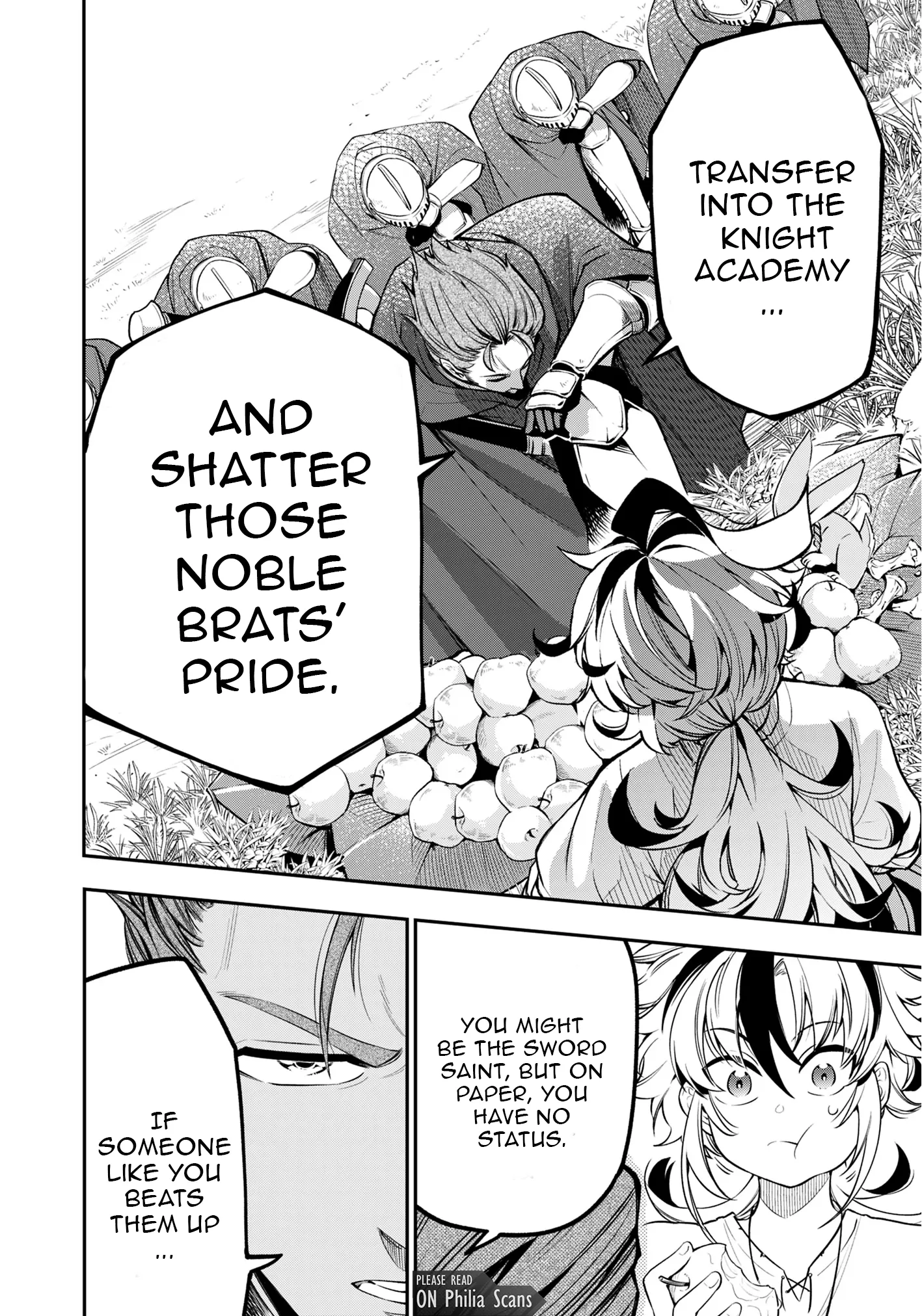 A Sword-less Sword Saint, Unrivaled in a Knight Academy Ruled by Aristocrats Chapter 1 page 19