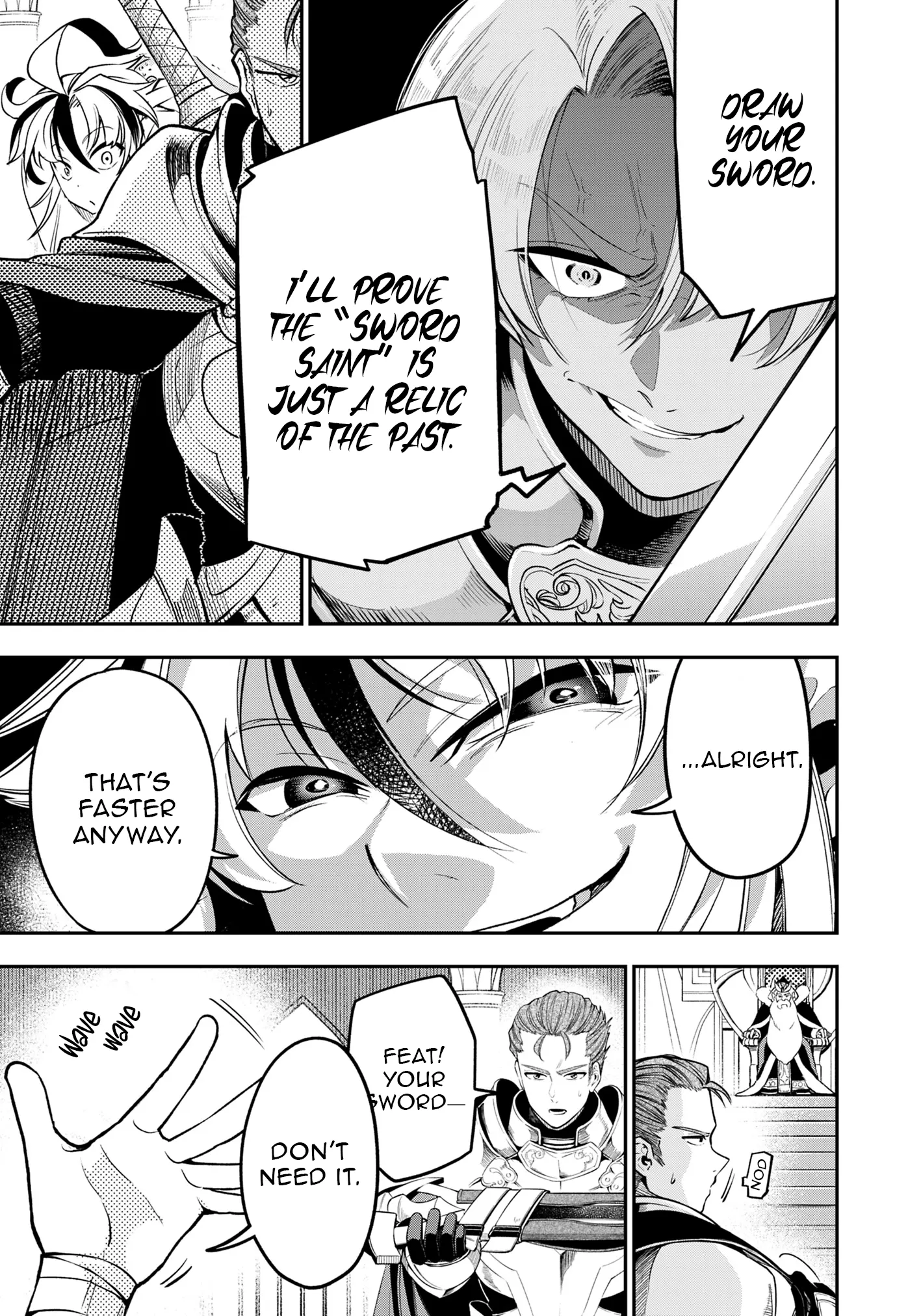 A Sword-less Sword Saint, Unrivaled in a Knight Academy Ruled by Aristocrats Chapter 1 page 32