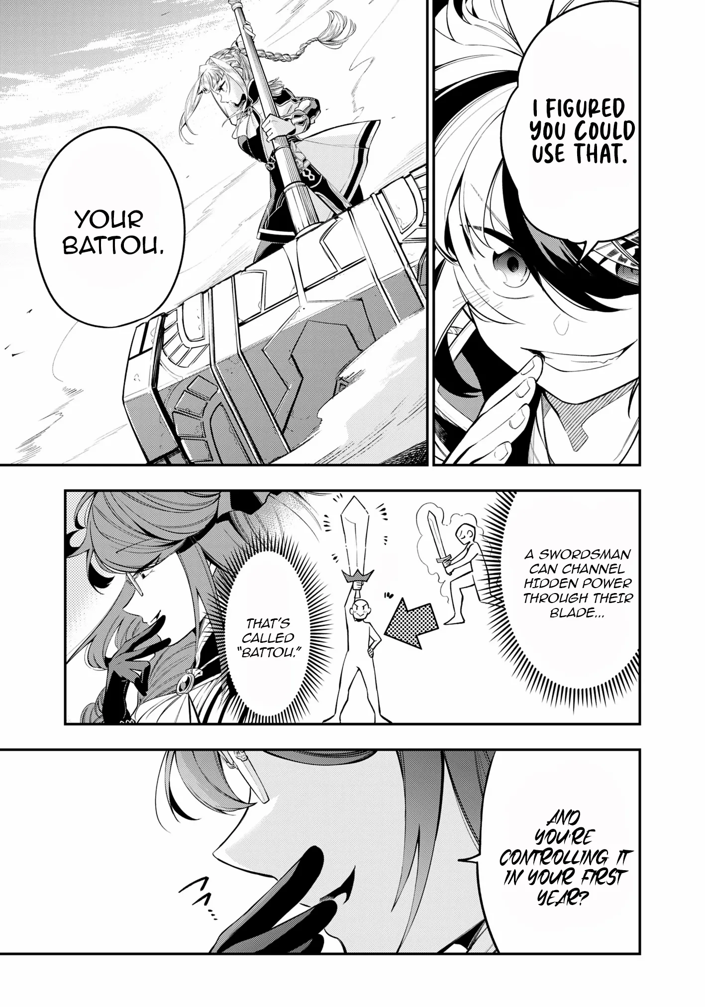 A Sword-less Sword Saint, Unrivaled in a Knight Academy Ruled by Aristocrats Chapter 3 page 9