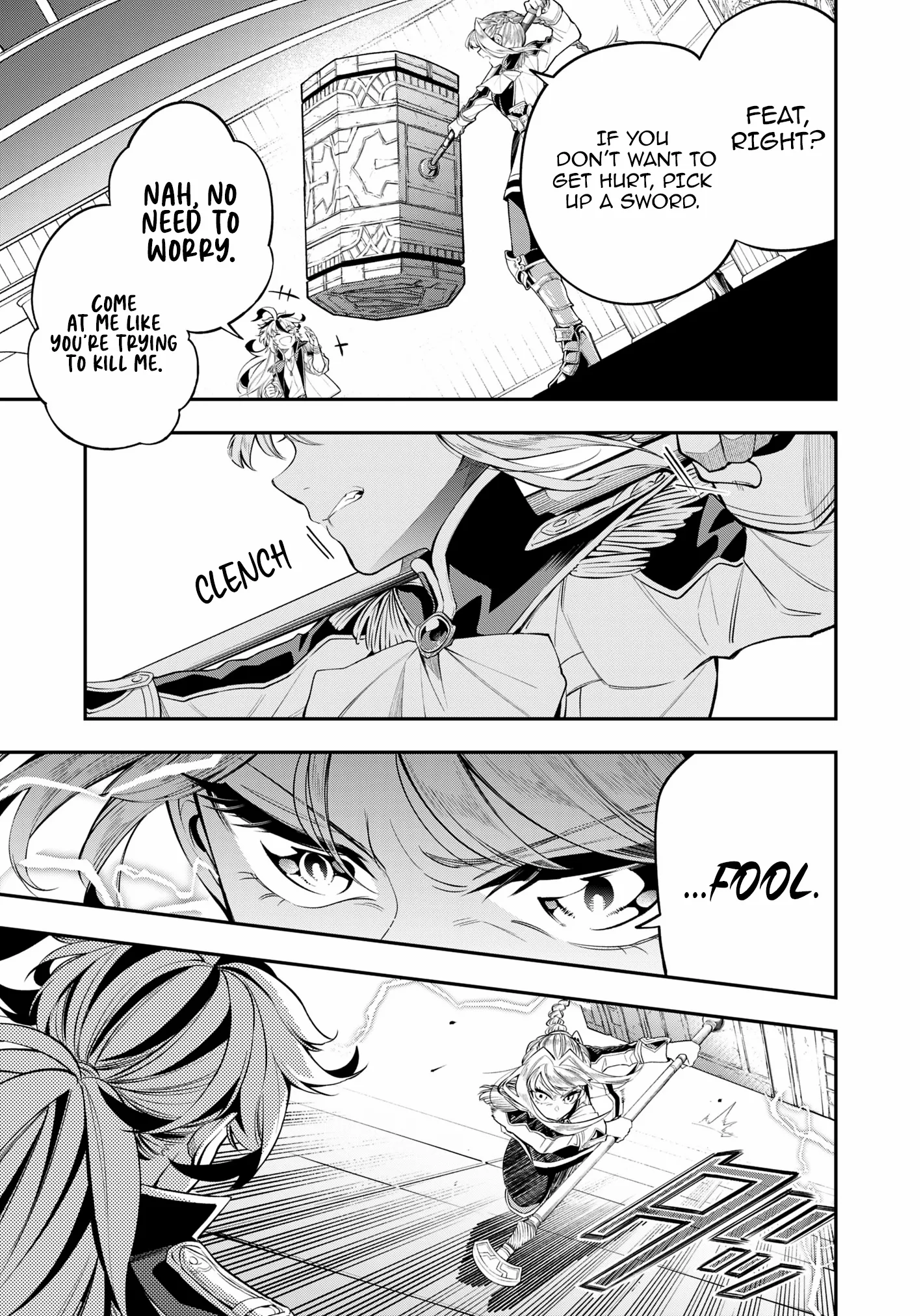 A Sword-less Sword Saint, Unrivaled in a Knight Academy Ruled by Aristocrats Chapter 3 page 11