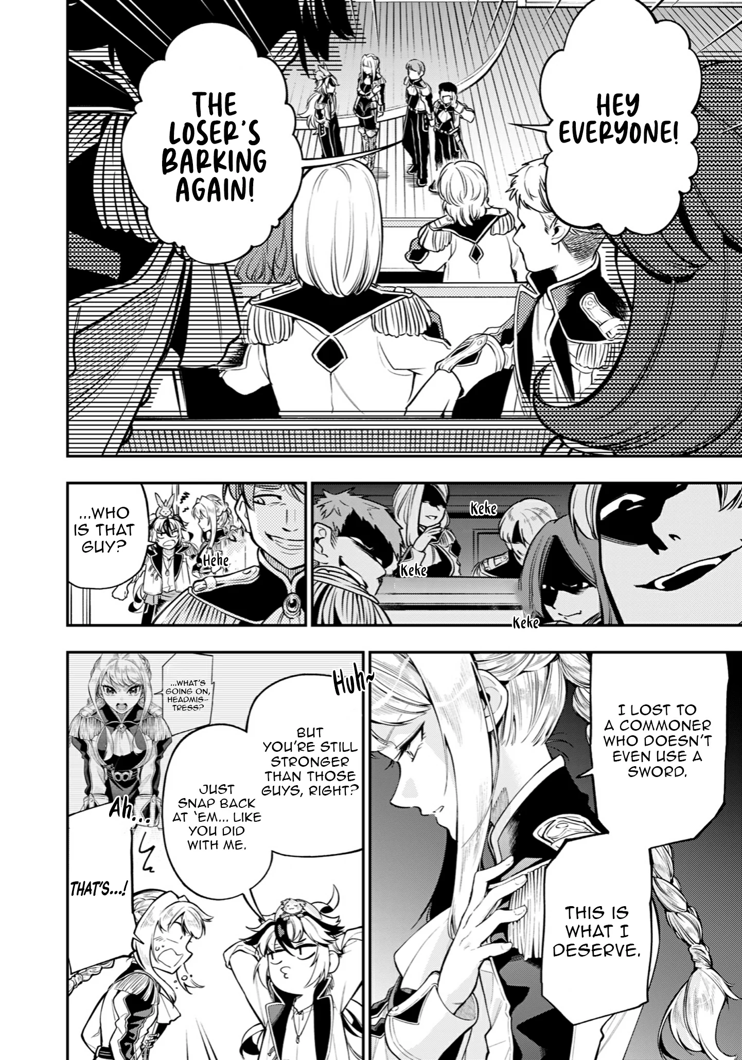 A Sword-less Sword Saint, Unrivaled in a Knight Academy Ruled by Aristocrats Chapter 4 page 5