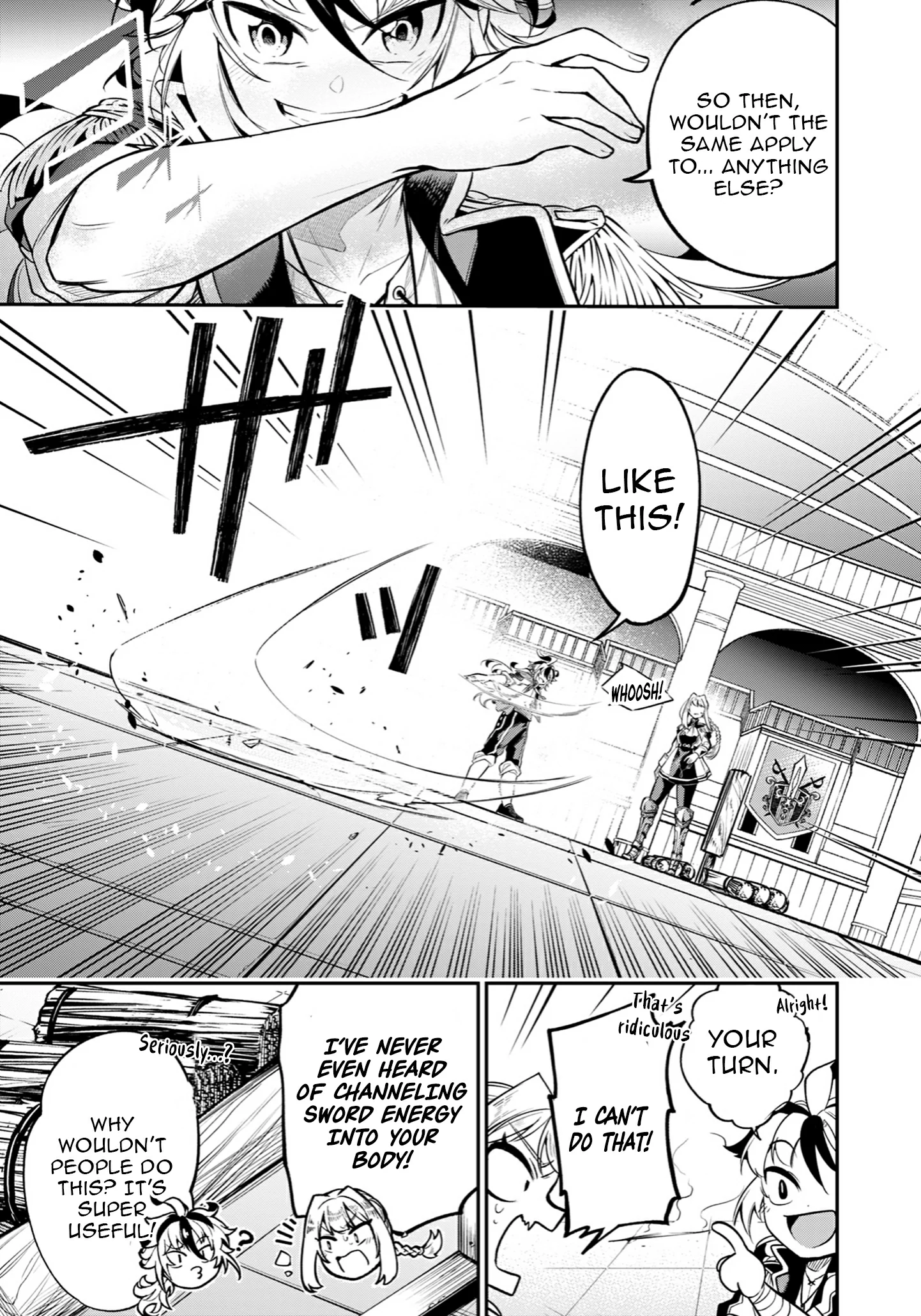 A Sword-less Sword Saint, Unrivaled in a Knight Academy Ruled by Aristocrats Chapter 4 page 10