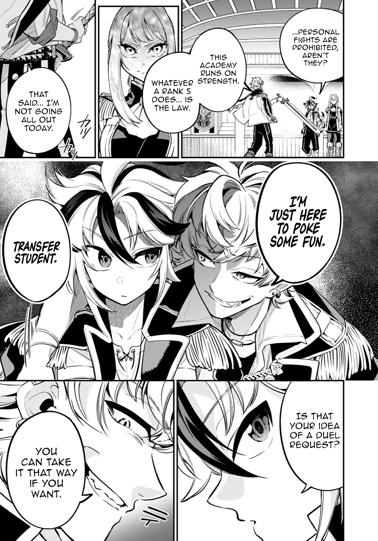 A Sword-less Sword Saint, Unrivaled in a Knight Academy Ruled by Aristocrats Chapter 4 page 20