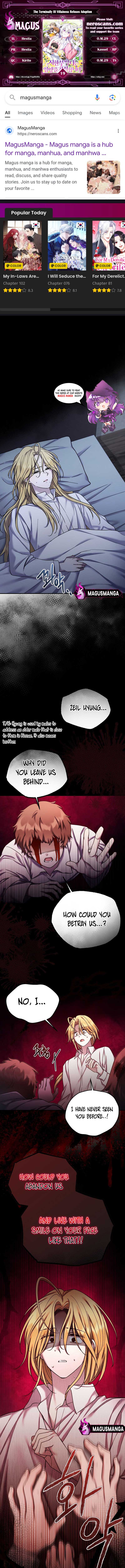 A Terminally Ill Villainess Refuses To Be Adopted Chapter 19 page 2