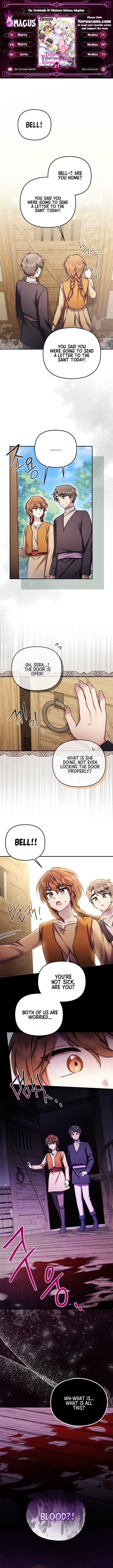 A Terminally Ill Villainess Refuses To Be Adopted Chapter 27 page 2