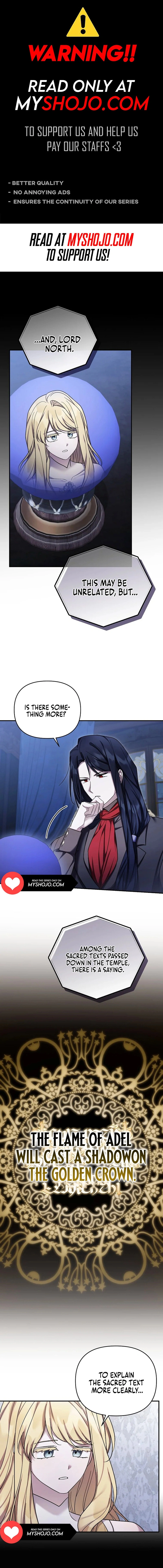 A Terminally Ill Villainess Refuses To Be Adopted Chapter 41 page 1