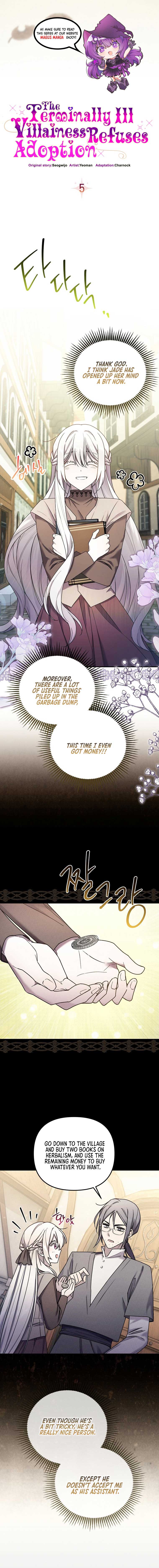 A Terminally Ill Villainess Refuses To Be Adopted Chapter 5 page 3