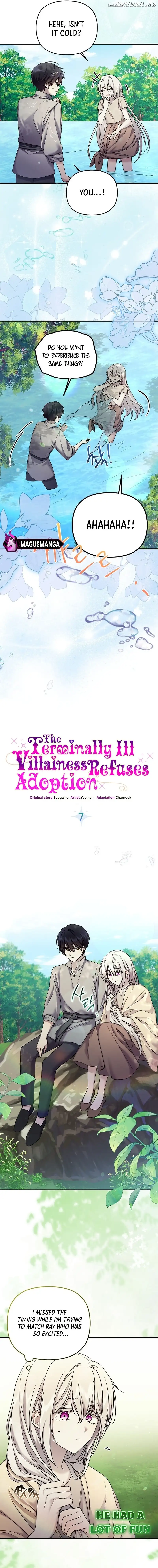 A Terminally Ill Villainess Refuses To Be Adopted Chapter 7 page 7