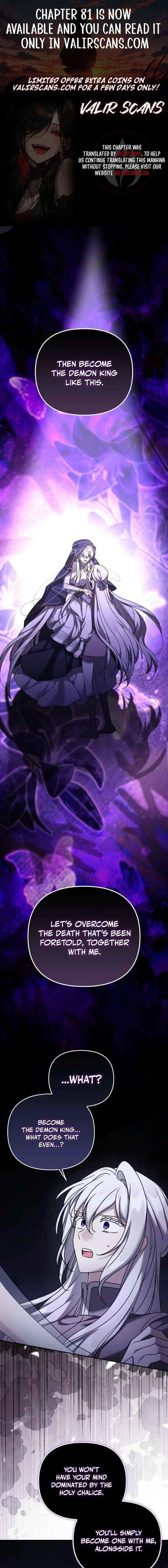 A Terminally Ill Villainess Refuses To Be Adopted Chapter 79 page 1
