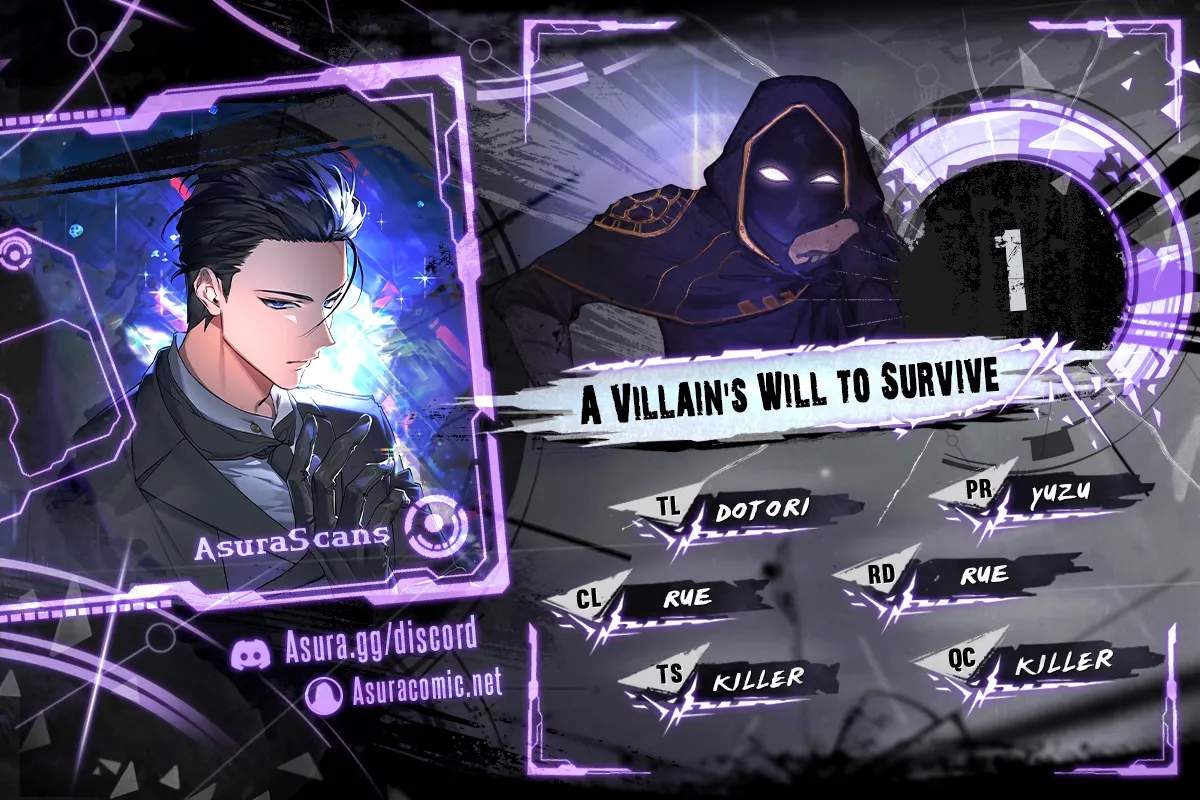 A Villain's Will to Survive Chapter 1 page 1
