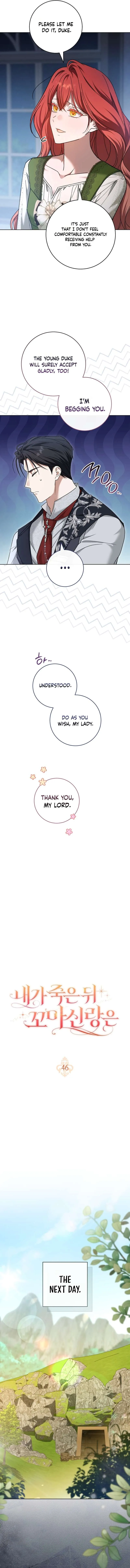 After I Died, My Childhood Husband Chapter 46 page 8
