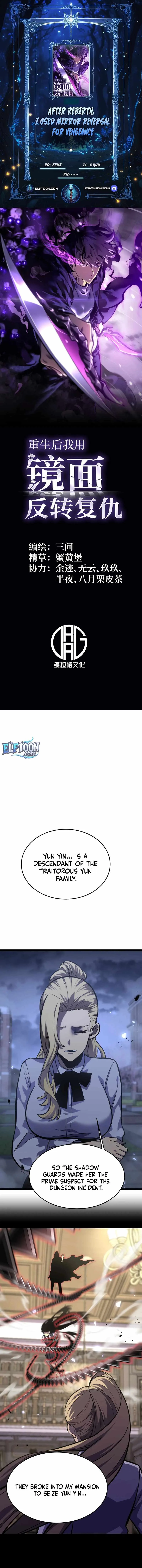After Rebirth, I Used Mirror Reversal For Vengeance Chapter 36 page 1