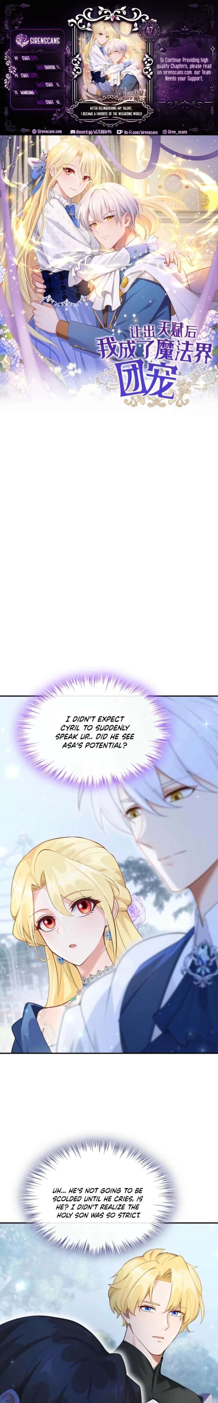 After relinquishing my talent, I became a favorite of the wizarding world Chapter 47 page 2