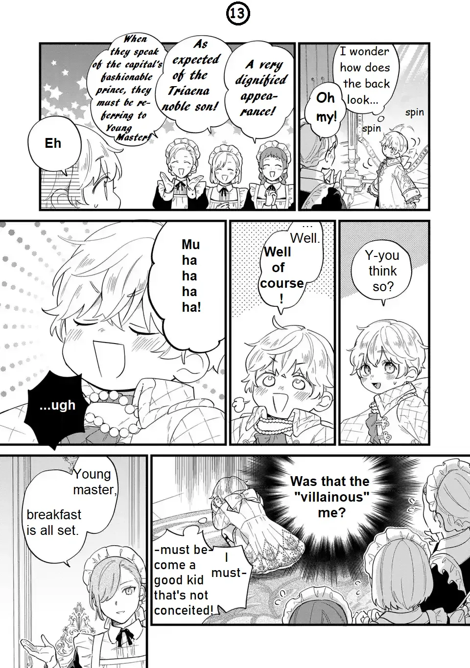 Akuyaku no Goreisoku no Dounika Shitai Nichijou Chapter 26 page 13