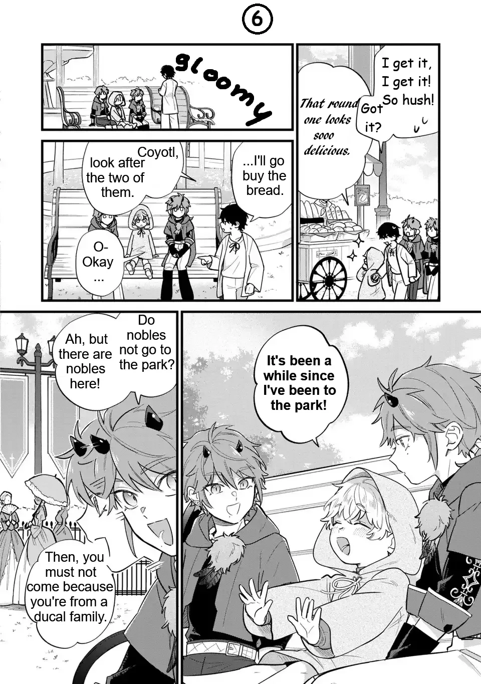 Akuyaku no Goreisoku no Dounika Shitai Nichijou Chapter 37 page 8
