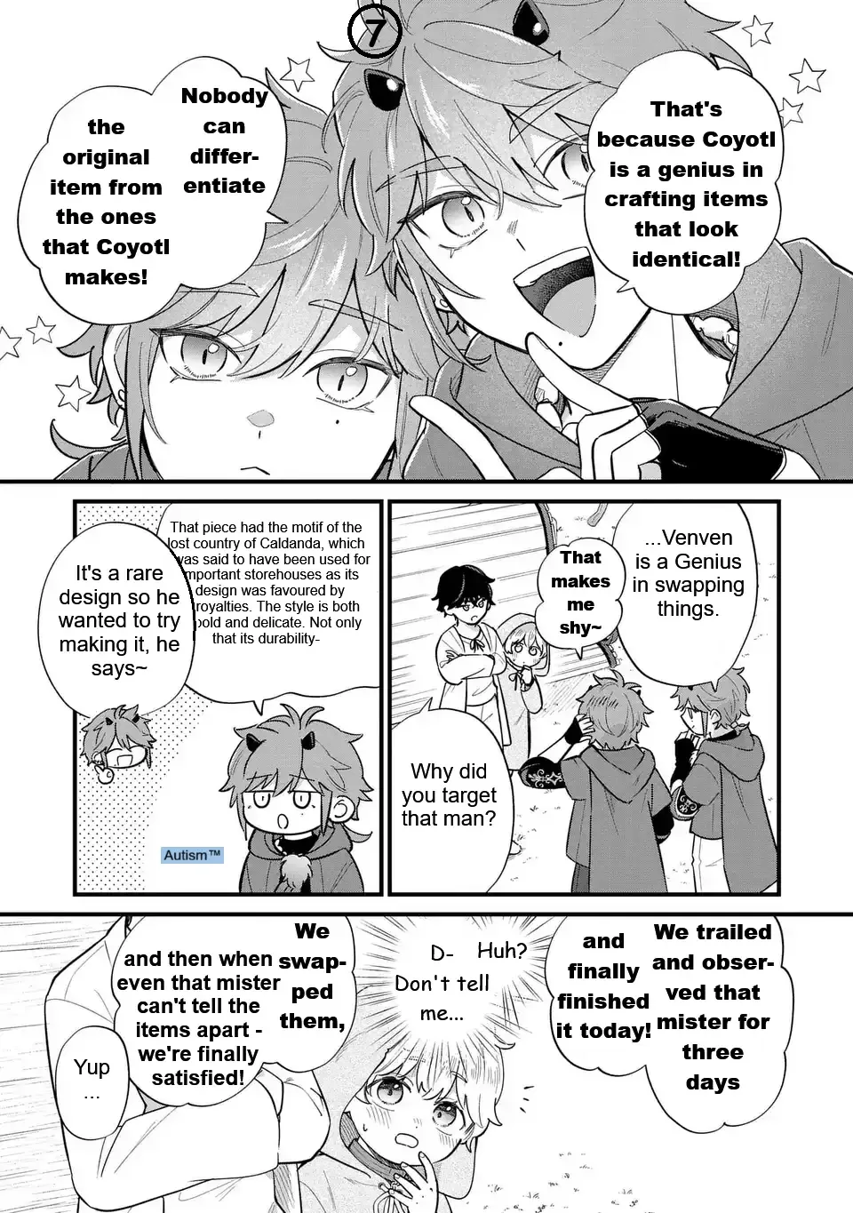 Akuyaku no Goreisoku no Dounika Shitai Nichijou Chapter 38 page 7