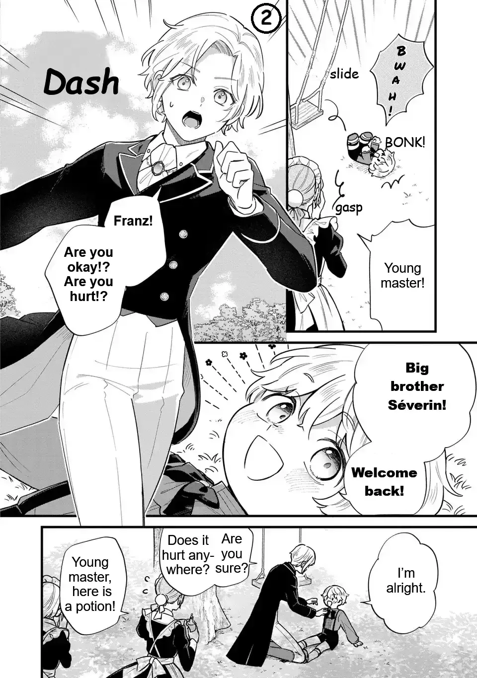 Akuyaku no Goreisoku no Dounika Shitai Nichijou Chapter 39 page 2
