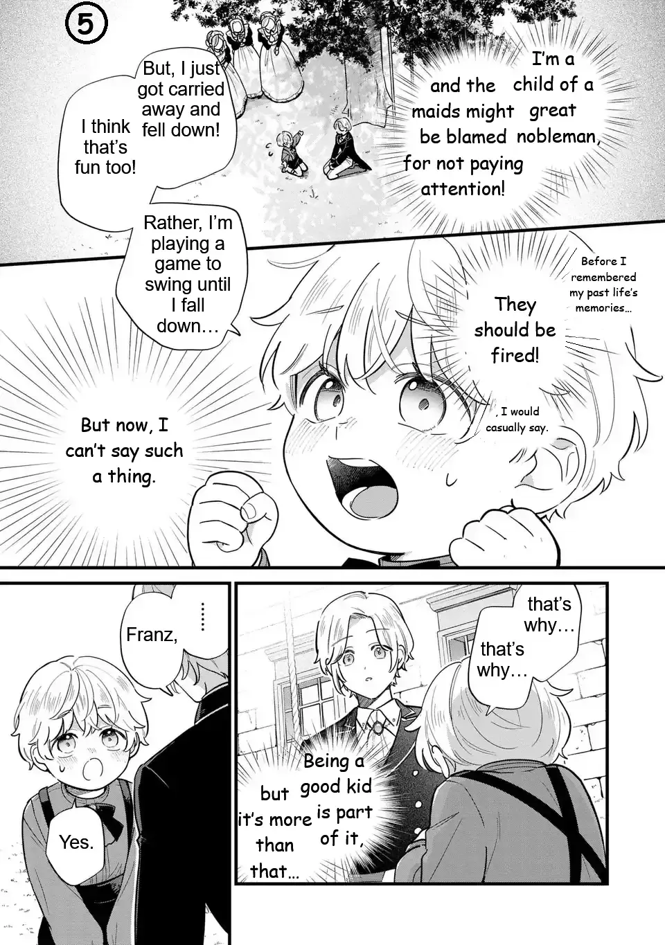 Akuyaku no Goreisoku no Dounika Shitai Nichijou Chapter 39 page 5